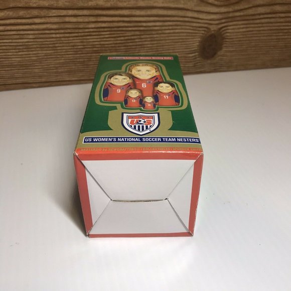 Newcrafters Nesting Dolls World Cup Soccer Womens - Picture 6 of 6